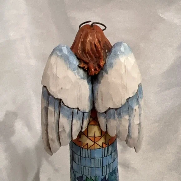 Heartwood Creek Retired 2004 Jim Shore Singing Makes The Heart Glad 13" Angel - Picture 8 of 15